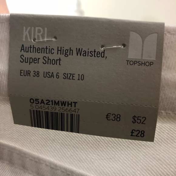 TopShop Kiri high waist super shorts - Picture 4 of 5